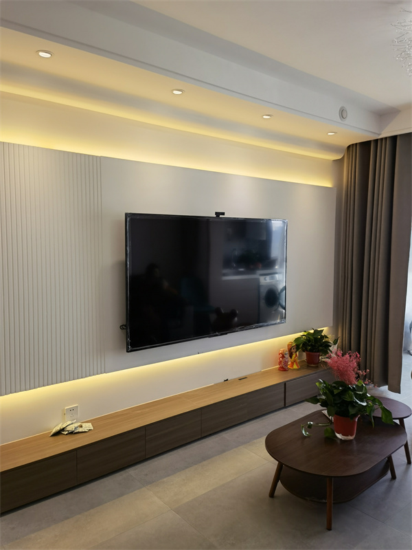 鲁商蓝岸公馆110平装修案例用度11万